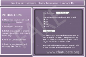 chatubate token generator
